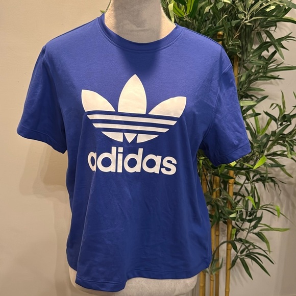 adidas Tops - Adidas tee boxy cropped tshirt NWT M
